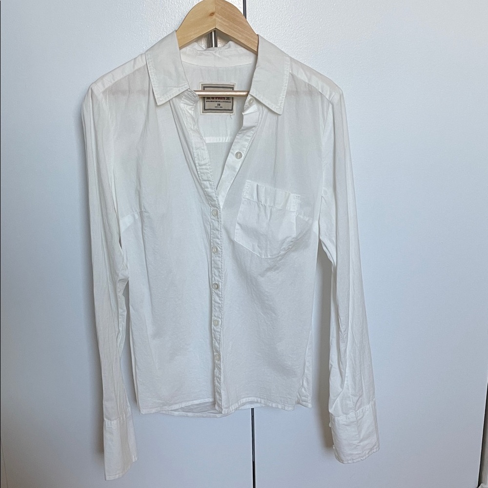 Abercrombie archive tailored button down